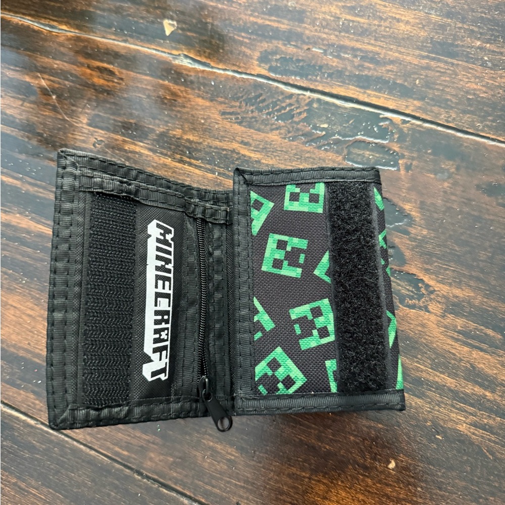 Black and Green Wallet